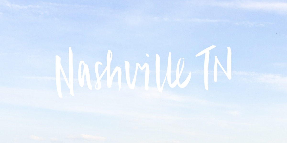 Nashville, TN in white!
